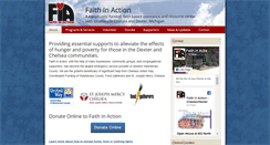 Desktop Screenshot of faithinaction1.org
