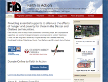 Tablet Screenshot of faithinaction1.org